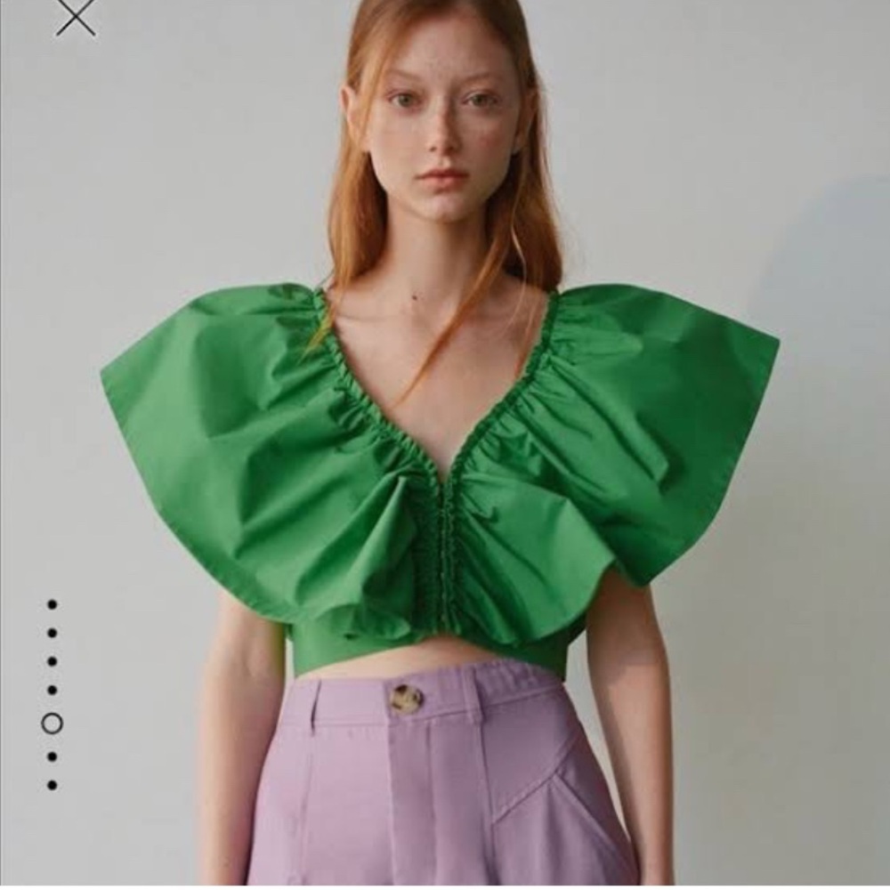 Zara Green Top